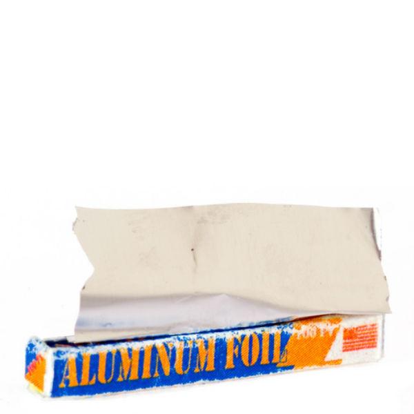 Dollhouse Miniature Aluminum Foil
