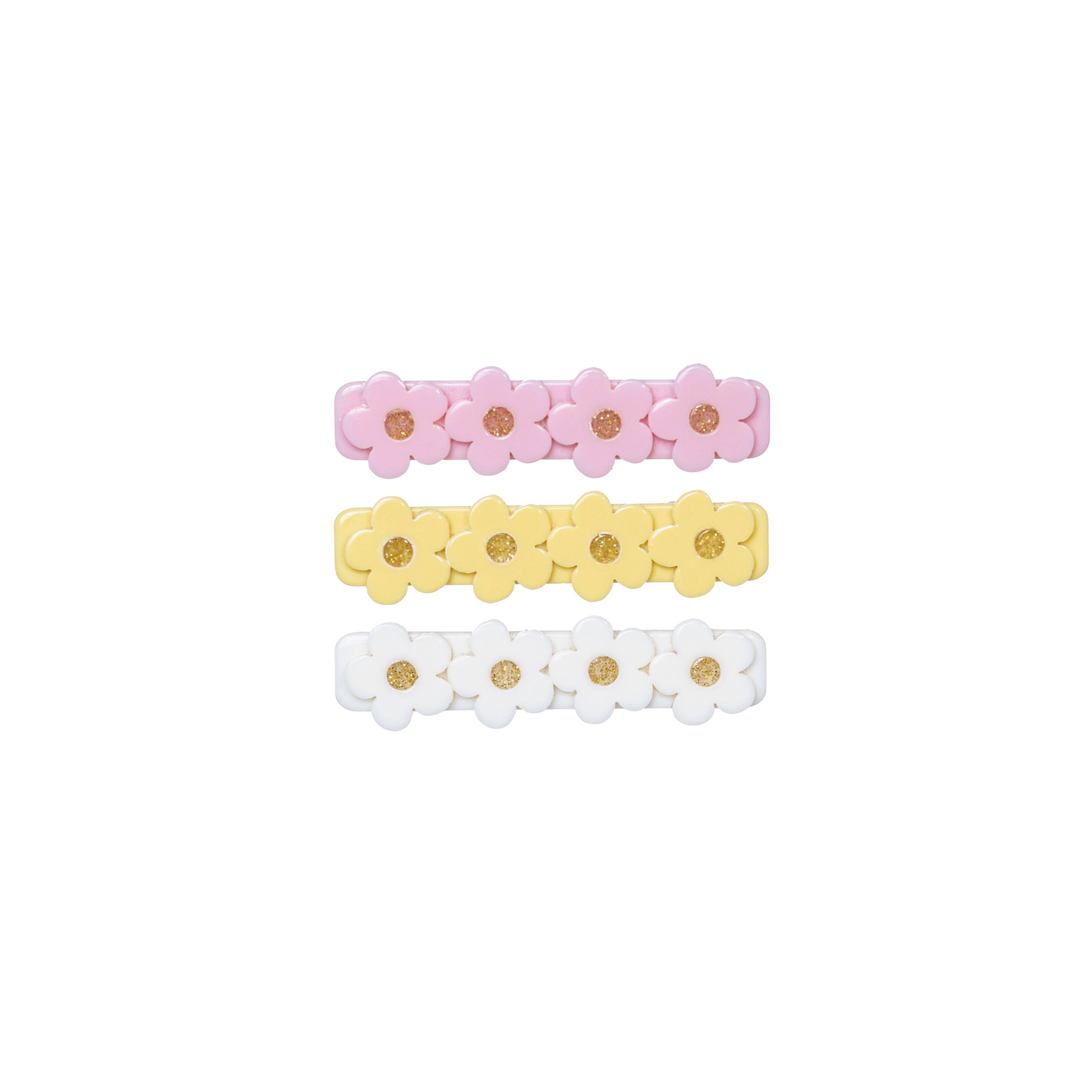 Flowers Alligator Hair Clips