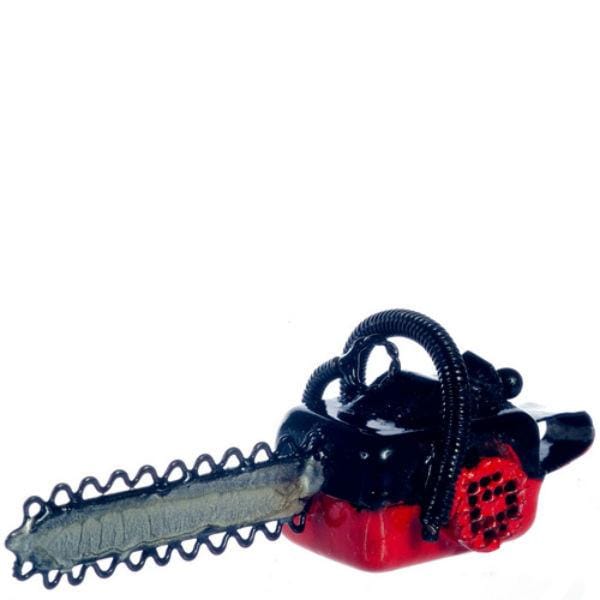 Dollhouse Miniature Chainsaw