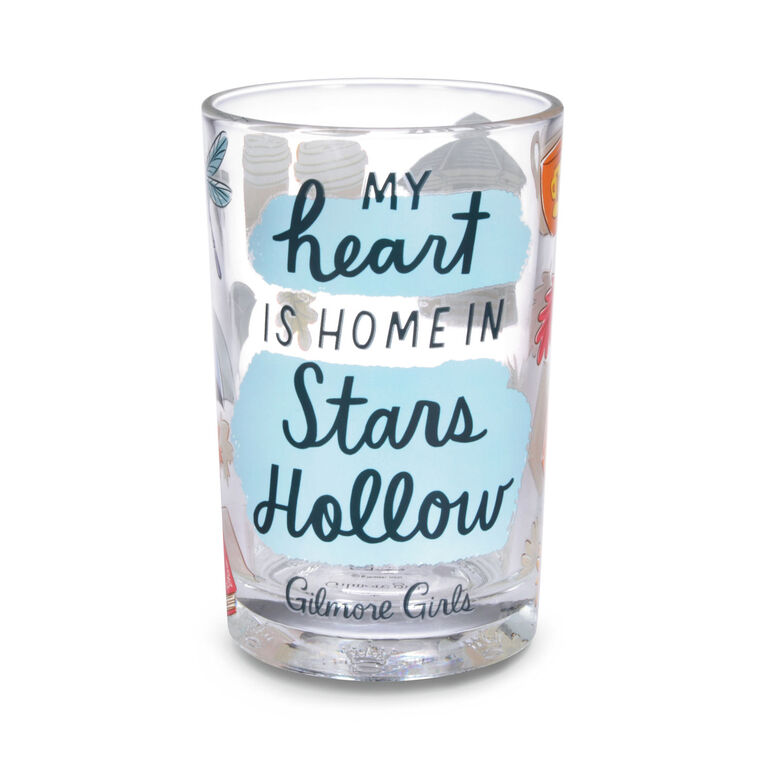 Gilmore Girls Stars Hollow Icons Collectible Drinking Glass