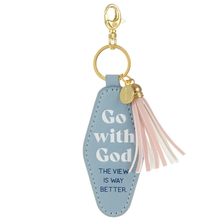 Go With God Keychain