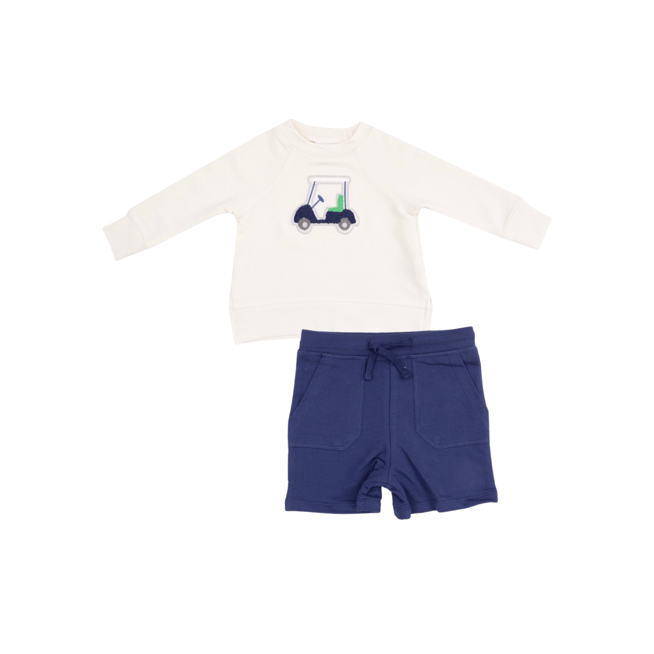 Golf Cart French Terry Sweatshirt & Short Set