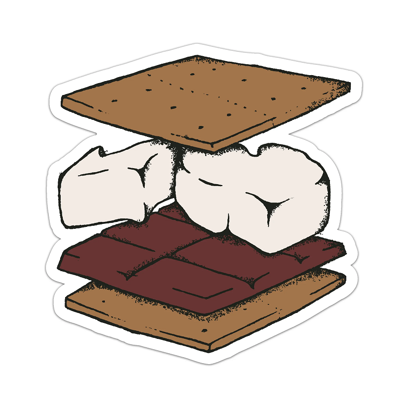 S'More Michigan, Please Sticker