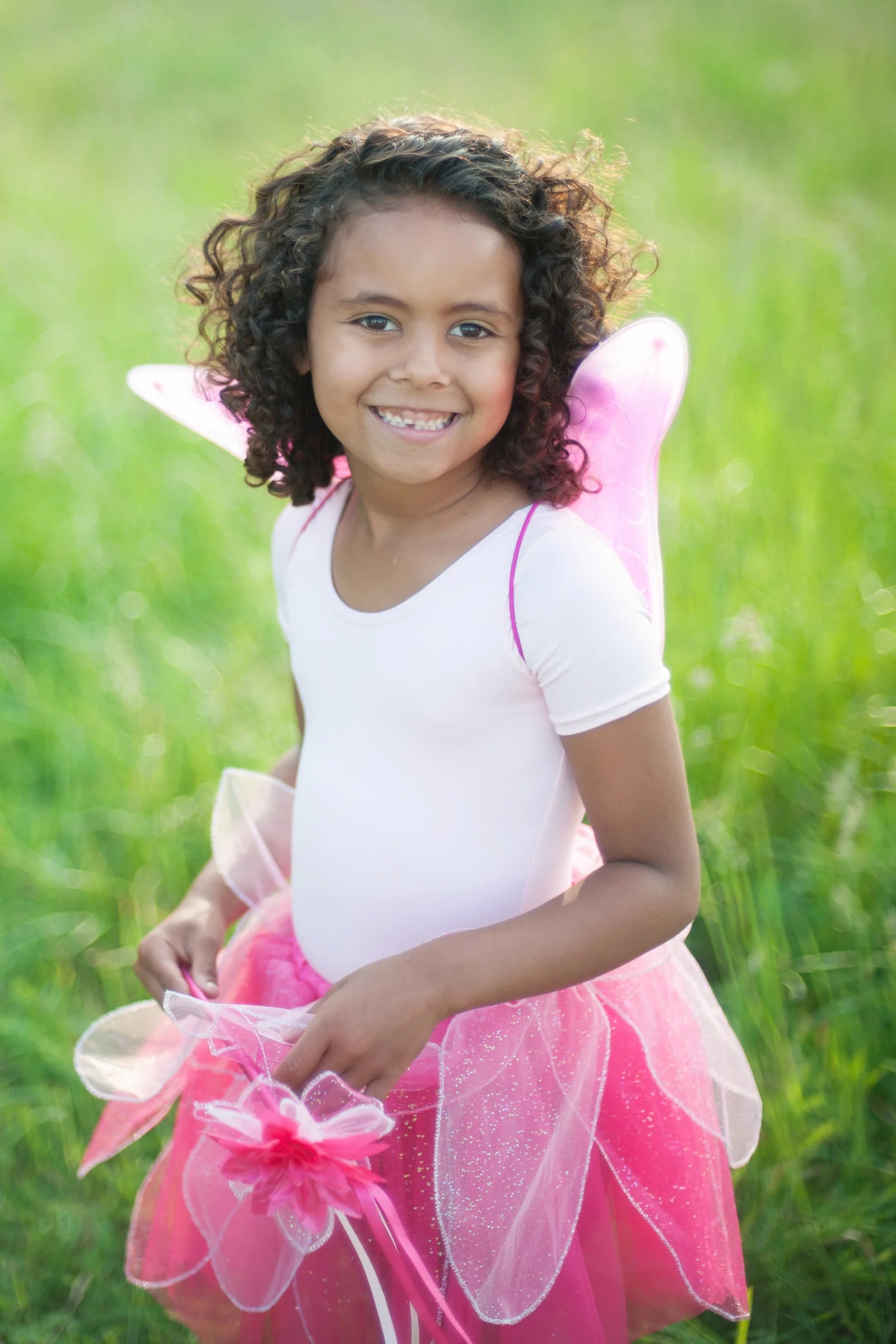 Pink Fancy Flutter Skirt Set