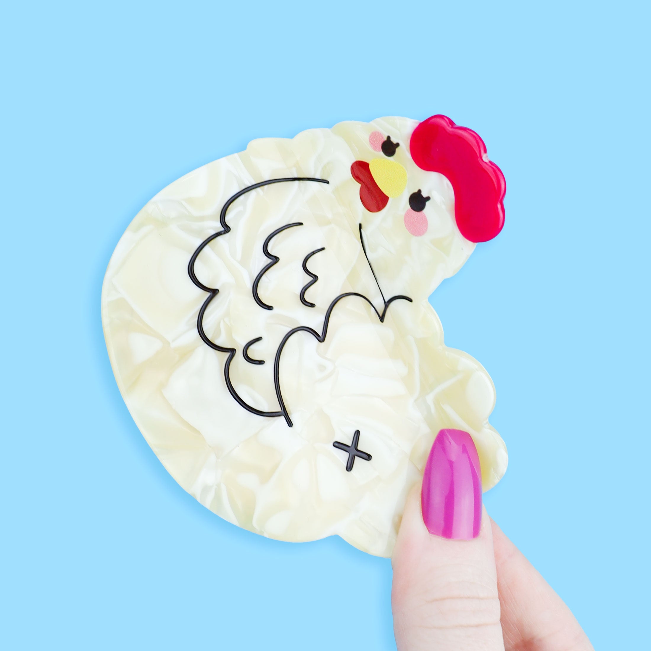Chicken Butt Hair Claw