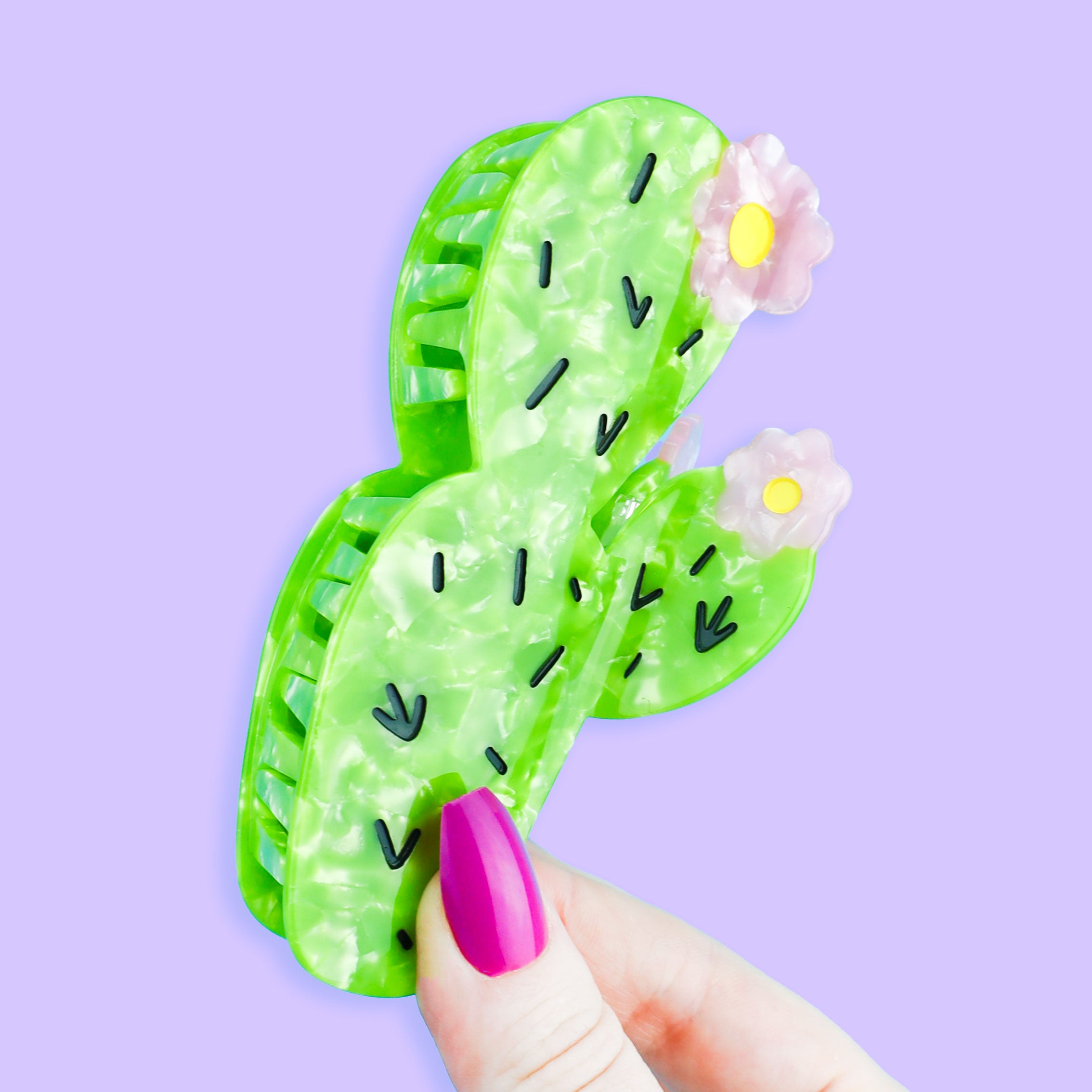 Cactus Prickly Pear Hair Claw