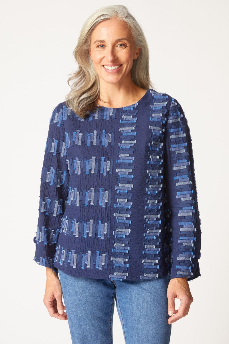 Button Back Pullover
