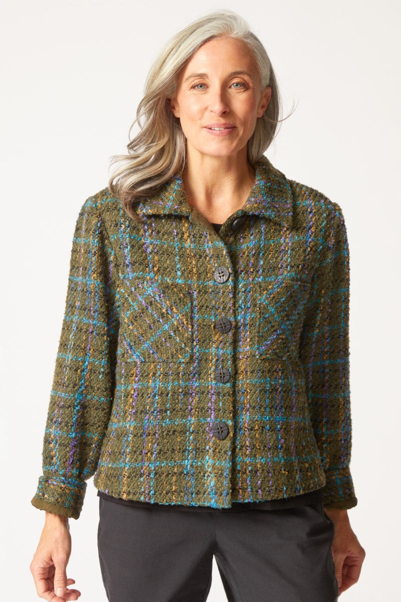 Confetti Plaid Shacket