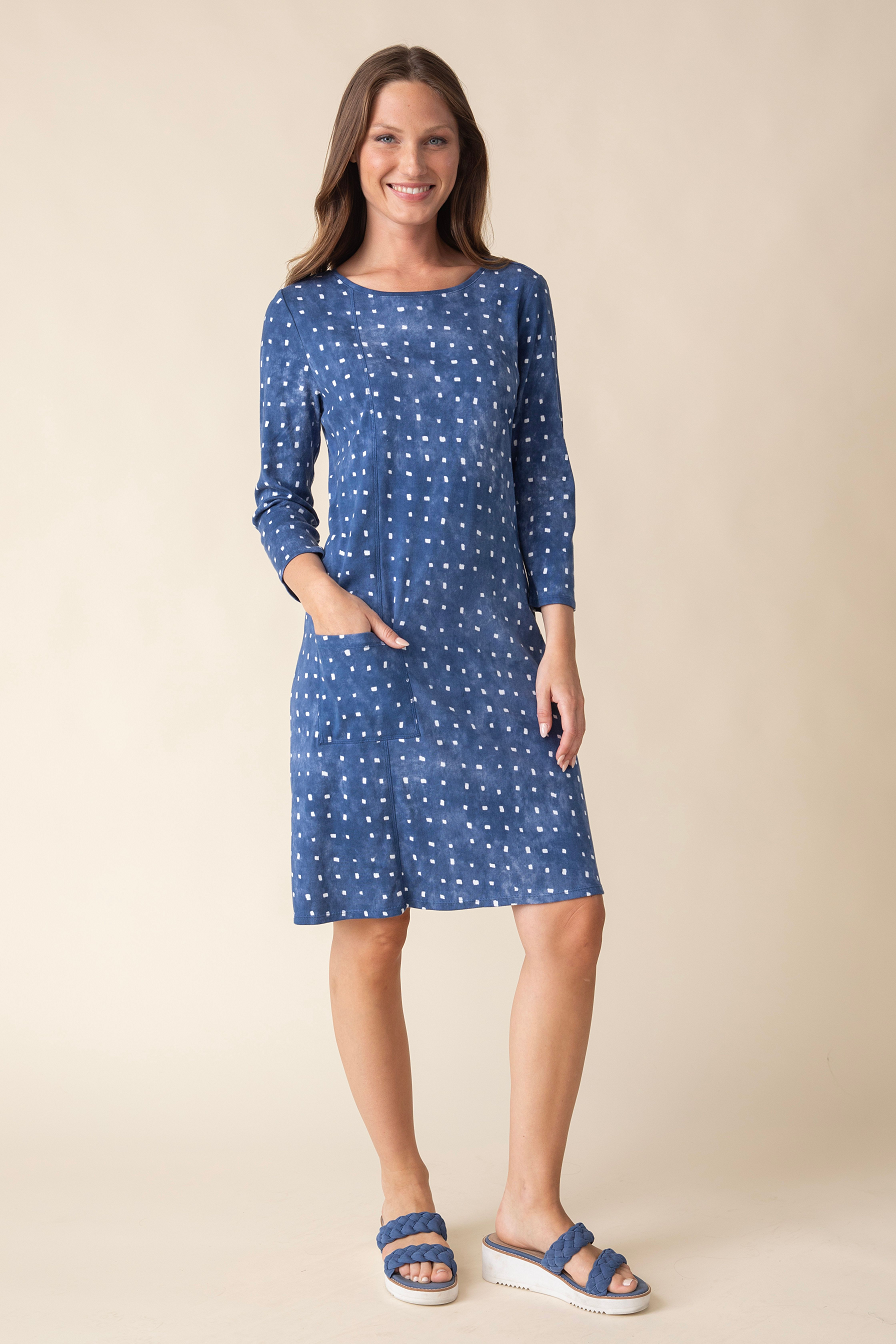 Tie Dye Tiles All Day Dress | 50% Off