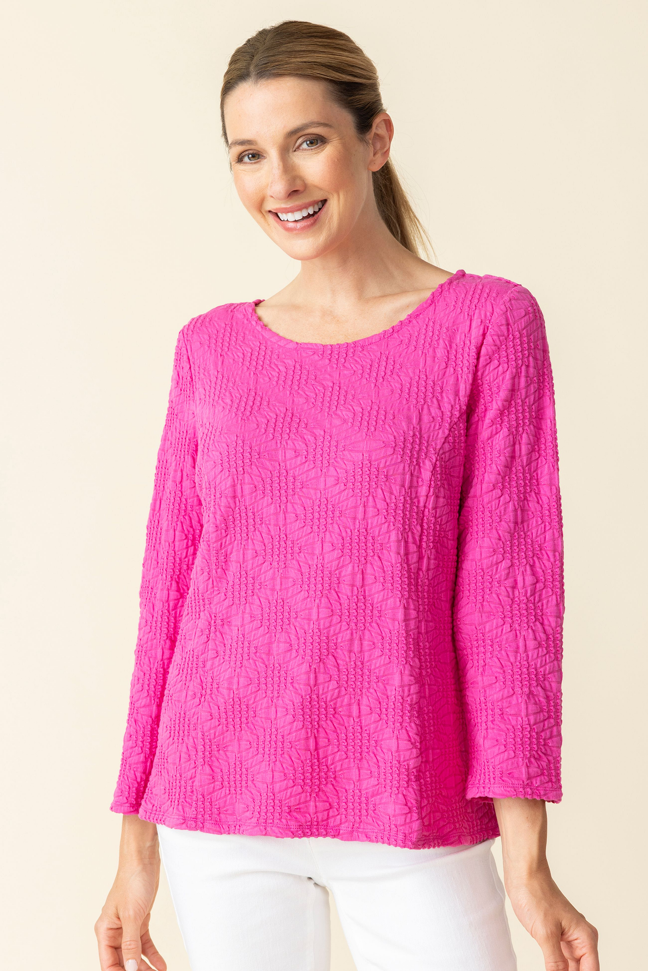 Sunburst Boatneck Tee | 30% Off