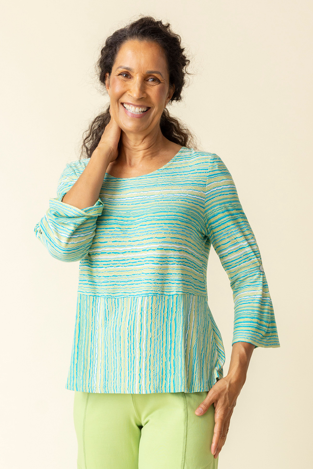 Beach Front Waves Top | 50% Off