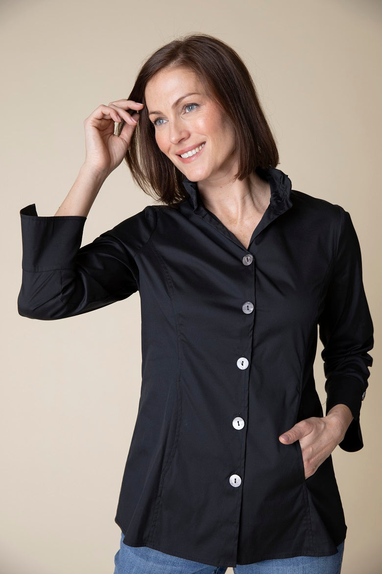 Sculpted Collar Work Horse Shirt | 30% Off