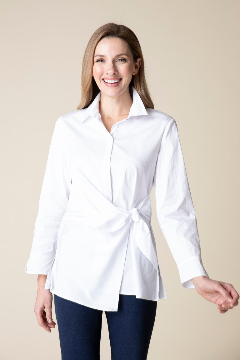 Side Tie Shirt | 50% Off