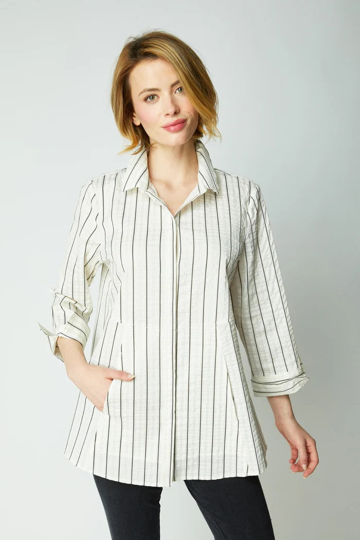 Striped "One" Shirt