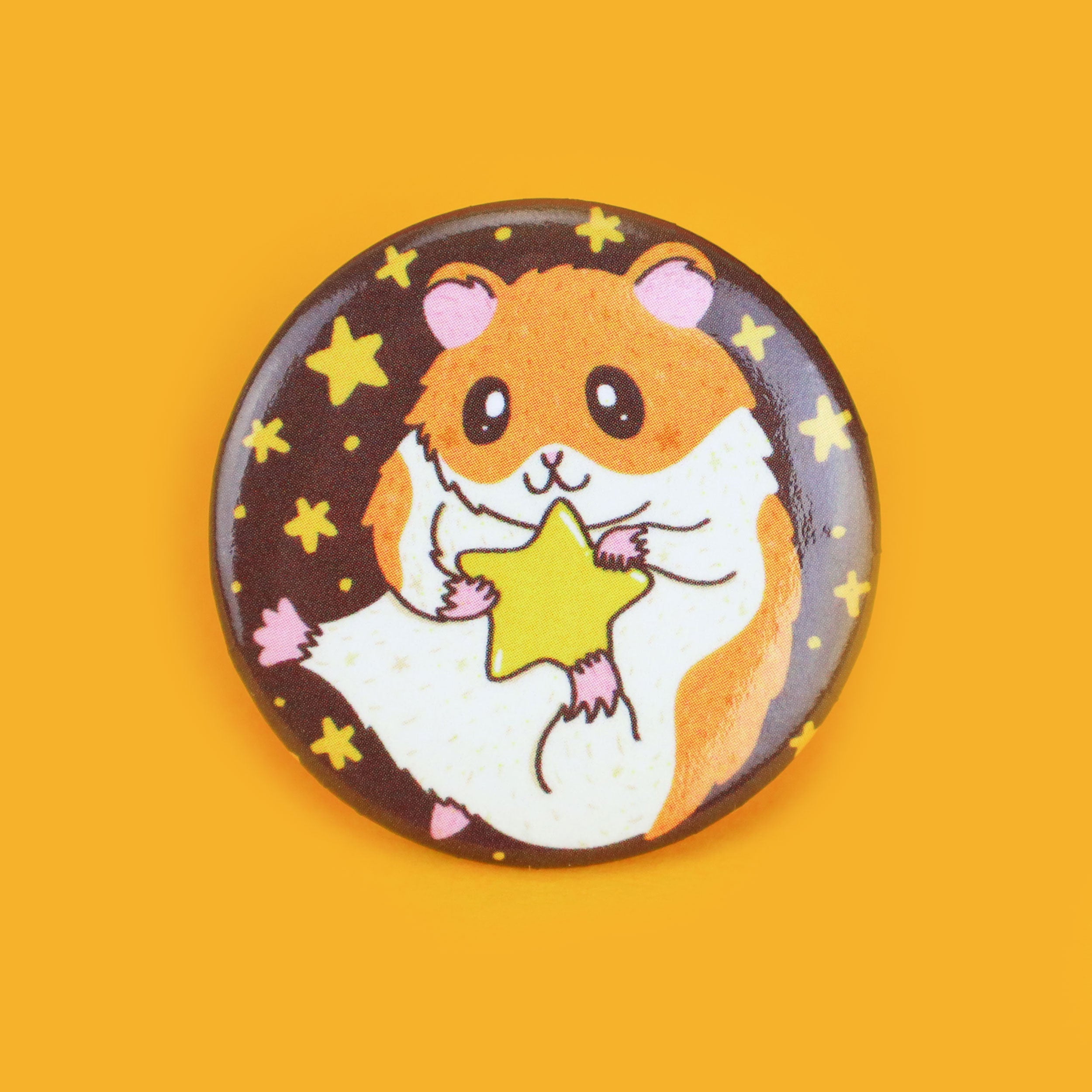 Hamstar Pinback Button