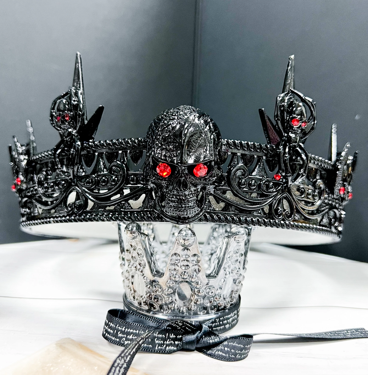 Black Skull King Crown