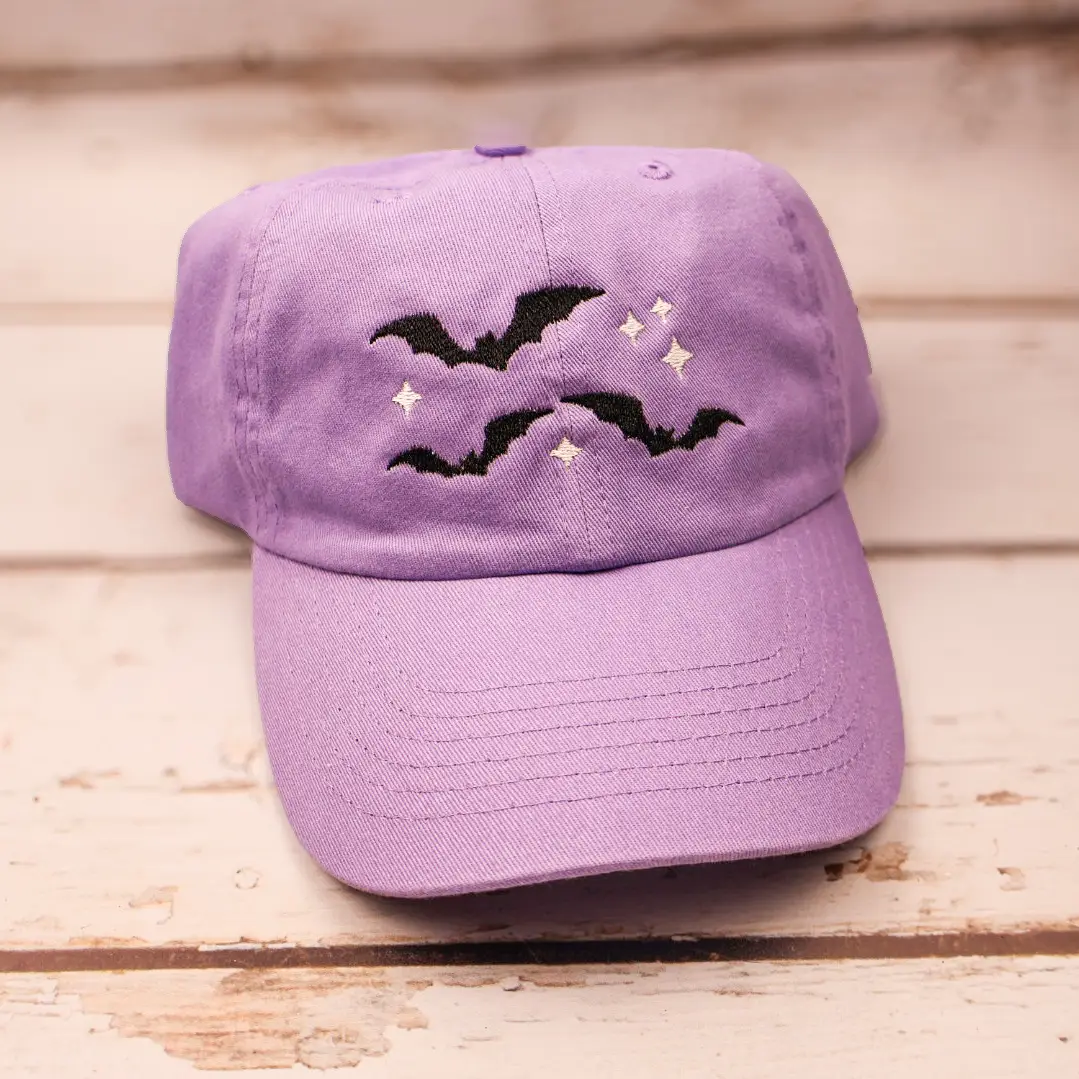 Feelin' Batty Lavender Baseball Cap