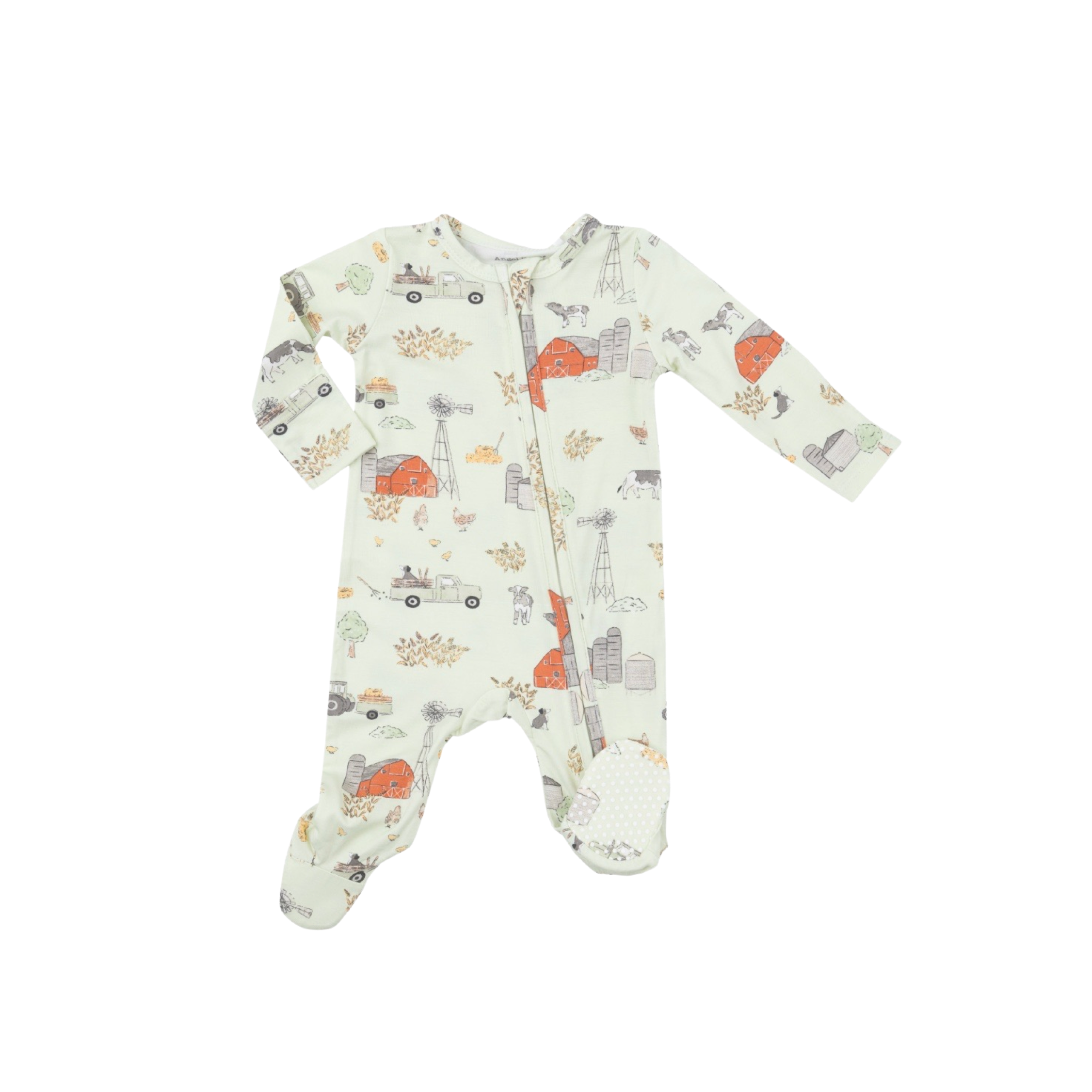 Hay Farmer 2 Way Zipper Footie