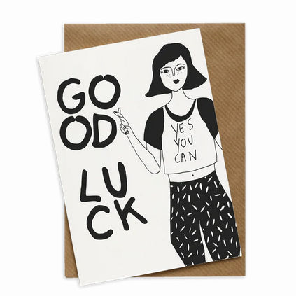Yes You Can Good Luck Card
