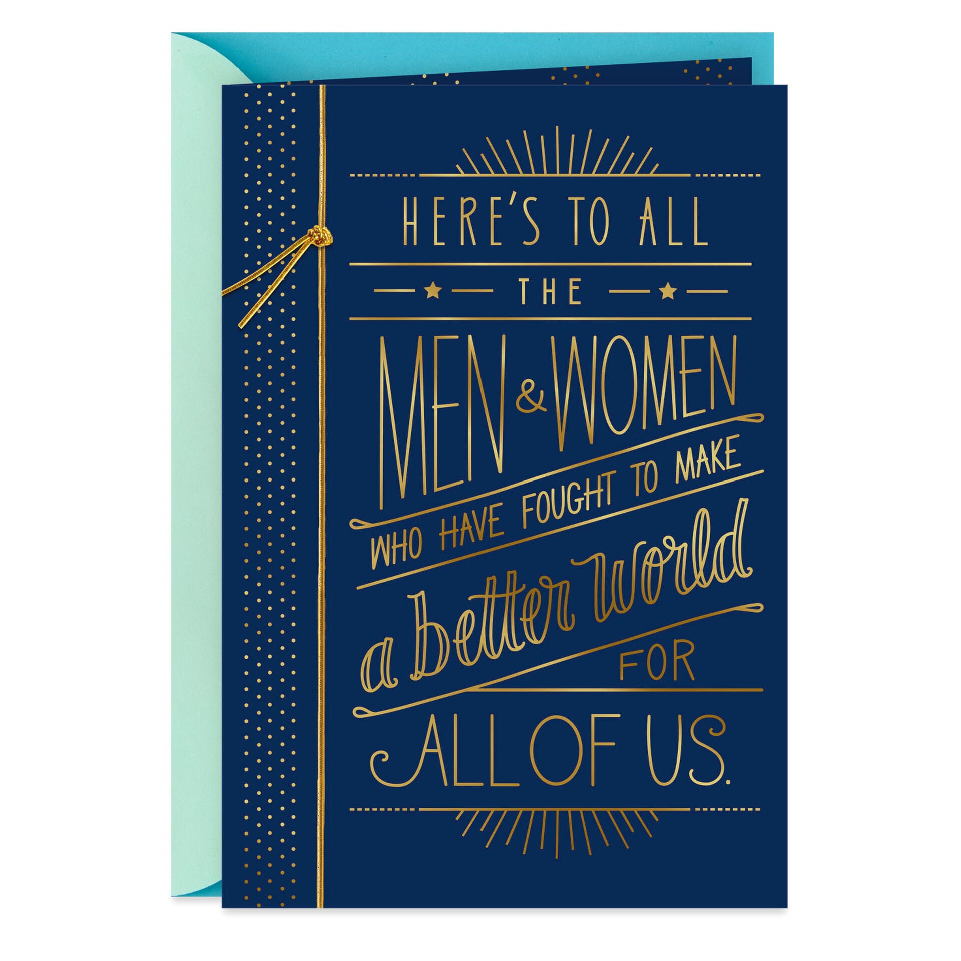 Here's to You! Military Appreciation Card