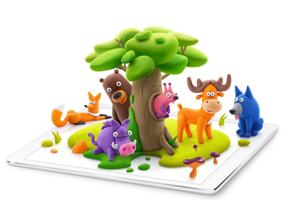 Hey Clay Forest Animals Set