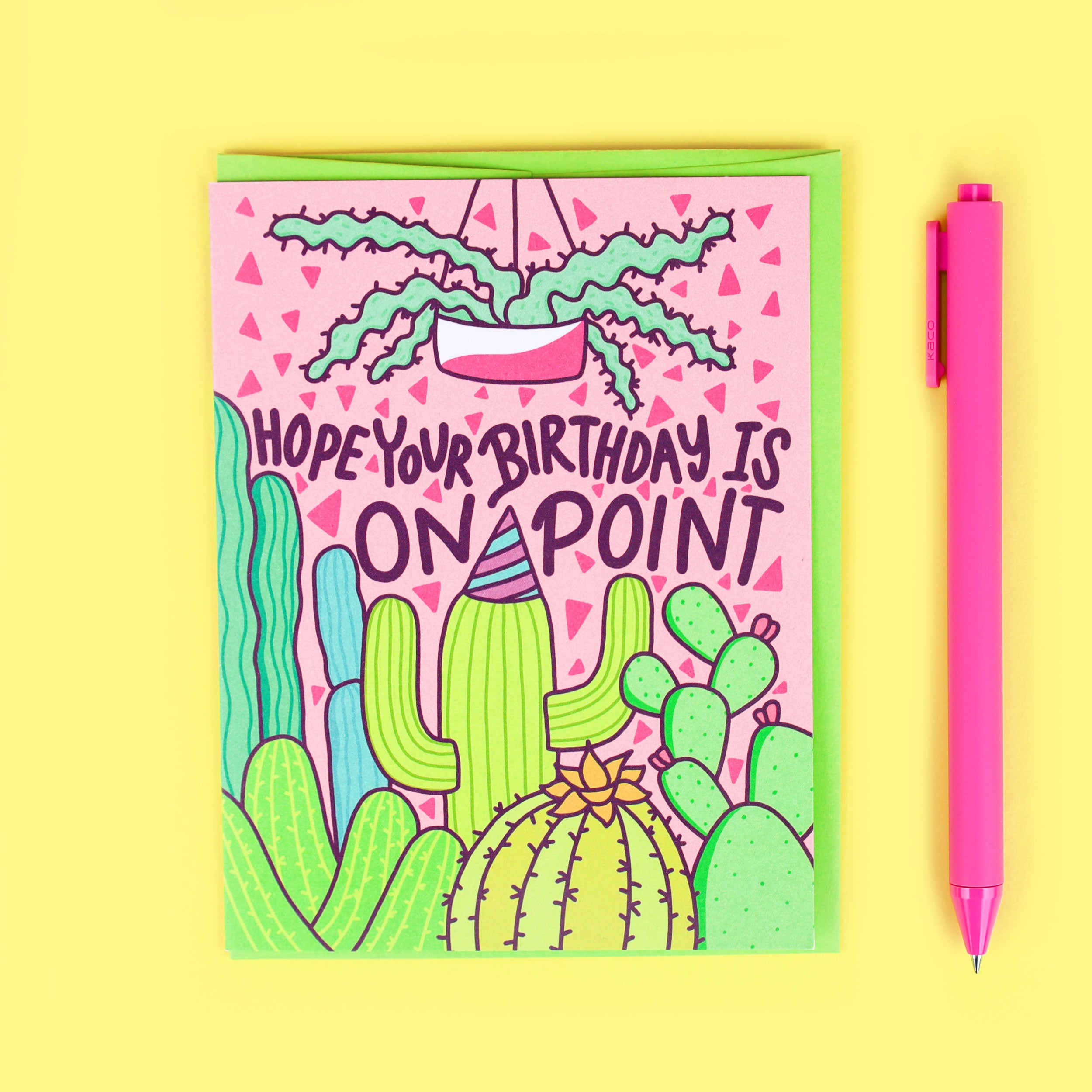 On Point Birthday Card