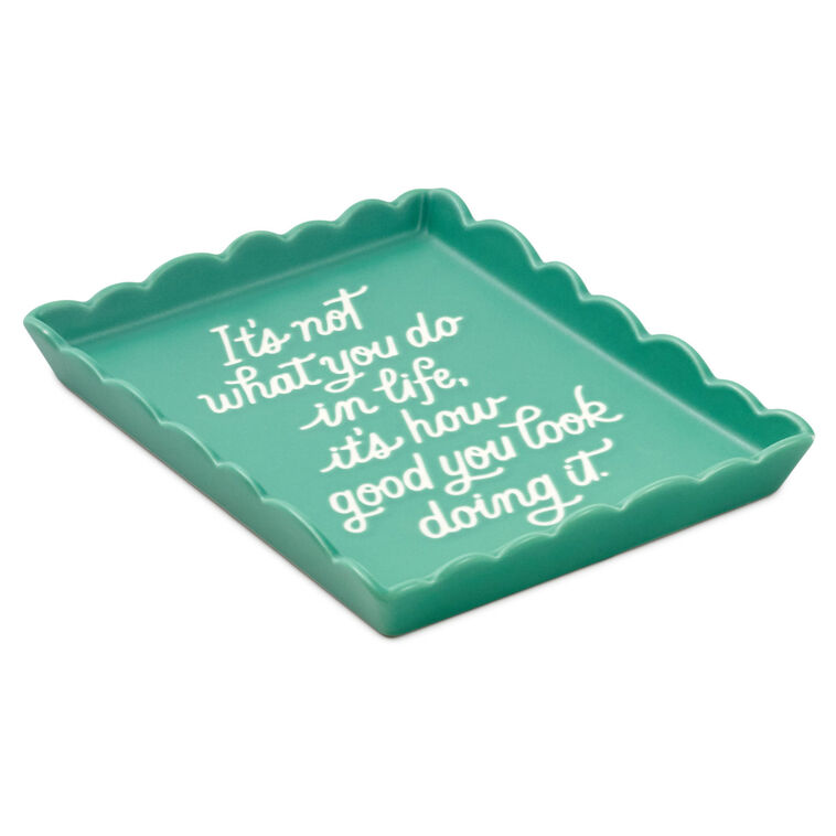How Good You Look Funny Trinket Tray