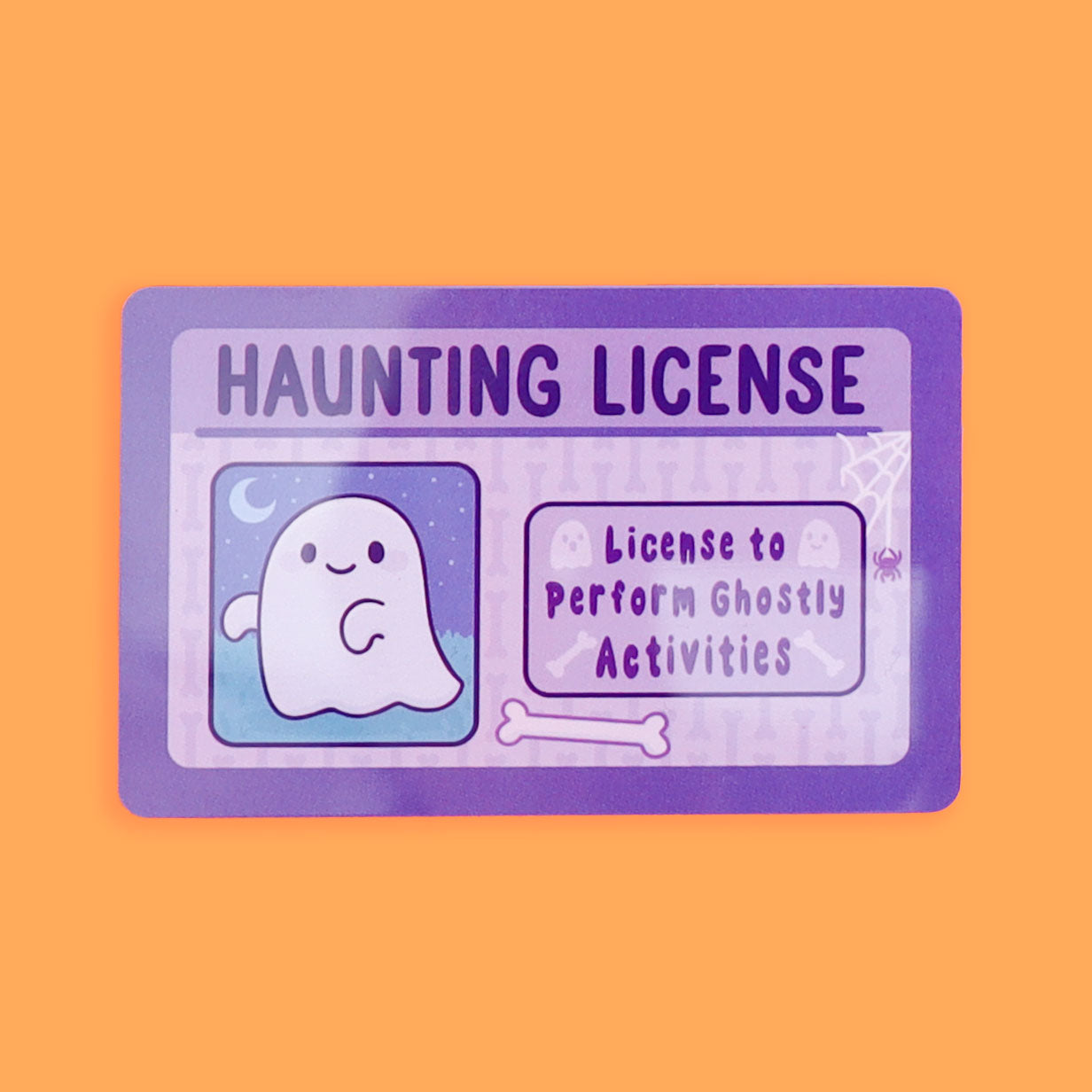 Haunting License Fake Drivers License