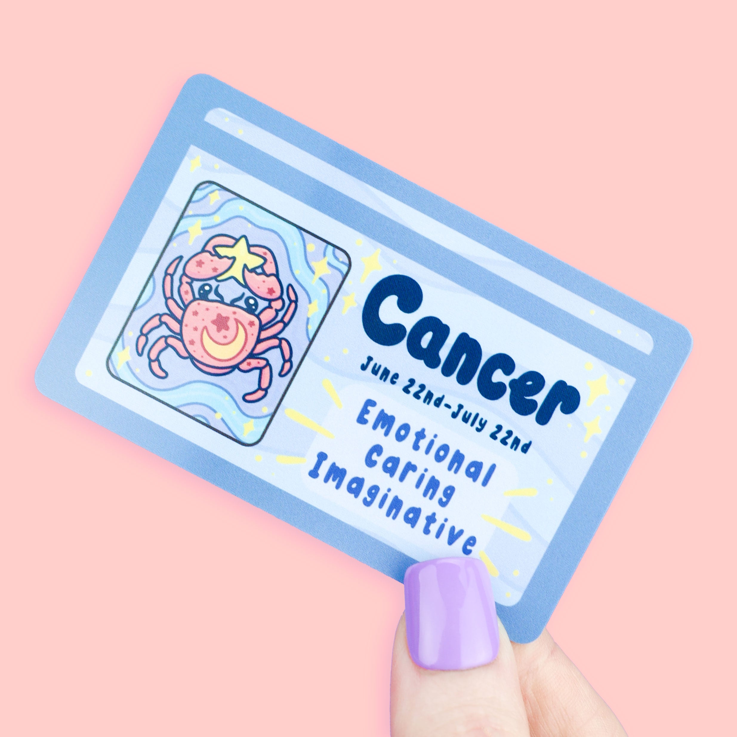 Cancer Zodiac Fake Drivers License