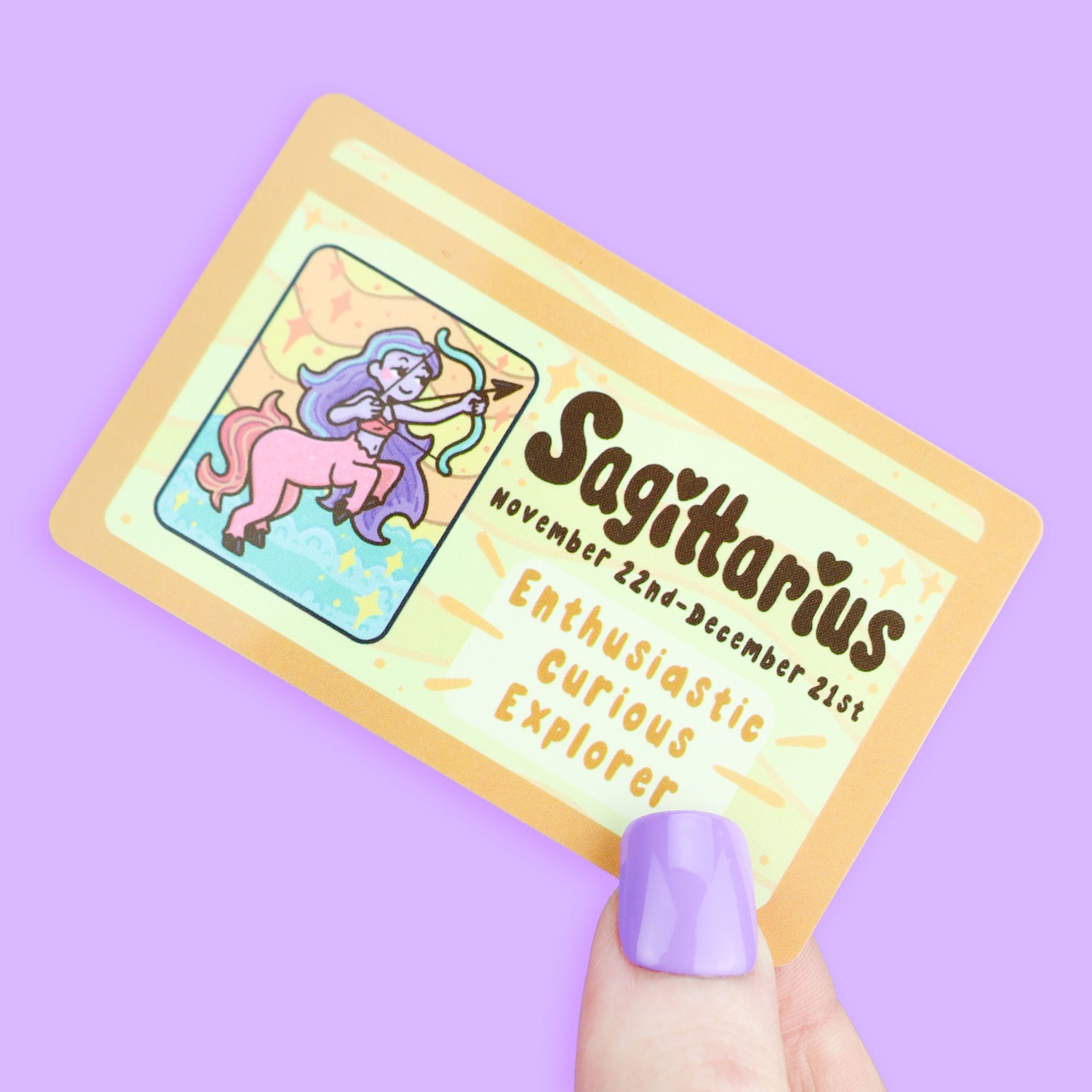 Sagittarius Zodiac Fake Drivers License