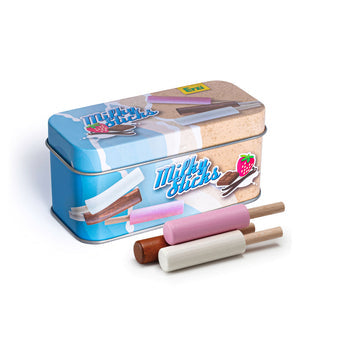 Erzi  Milky Sticks (Popsicles) in a Tin