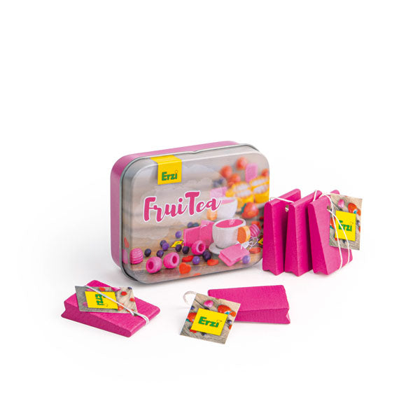 Erzi Fruit Tea in a Tin - 5 Wooden Teabags
