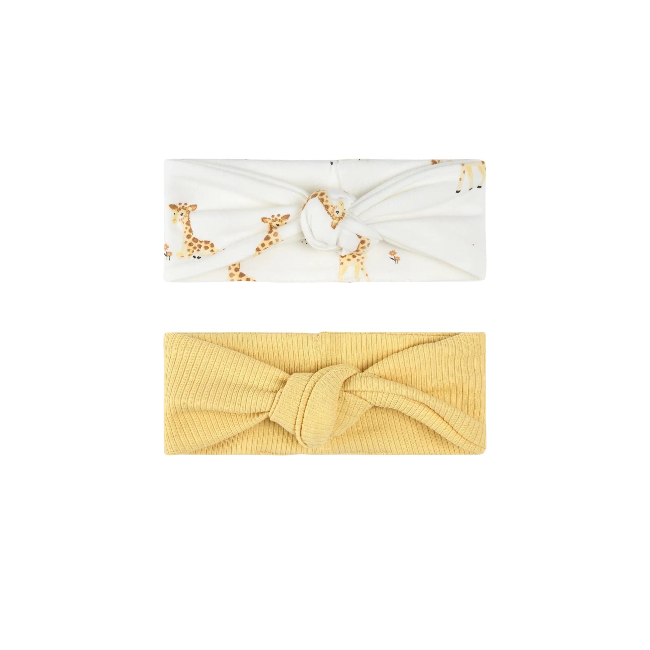 Giraffe & Sahara Headbands-2pk