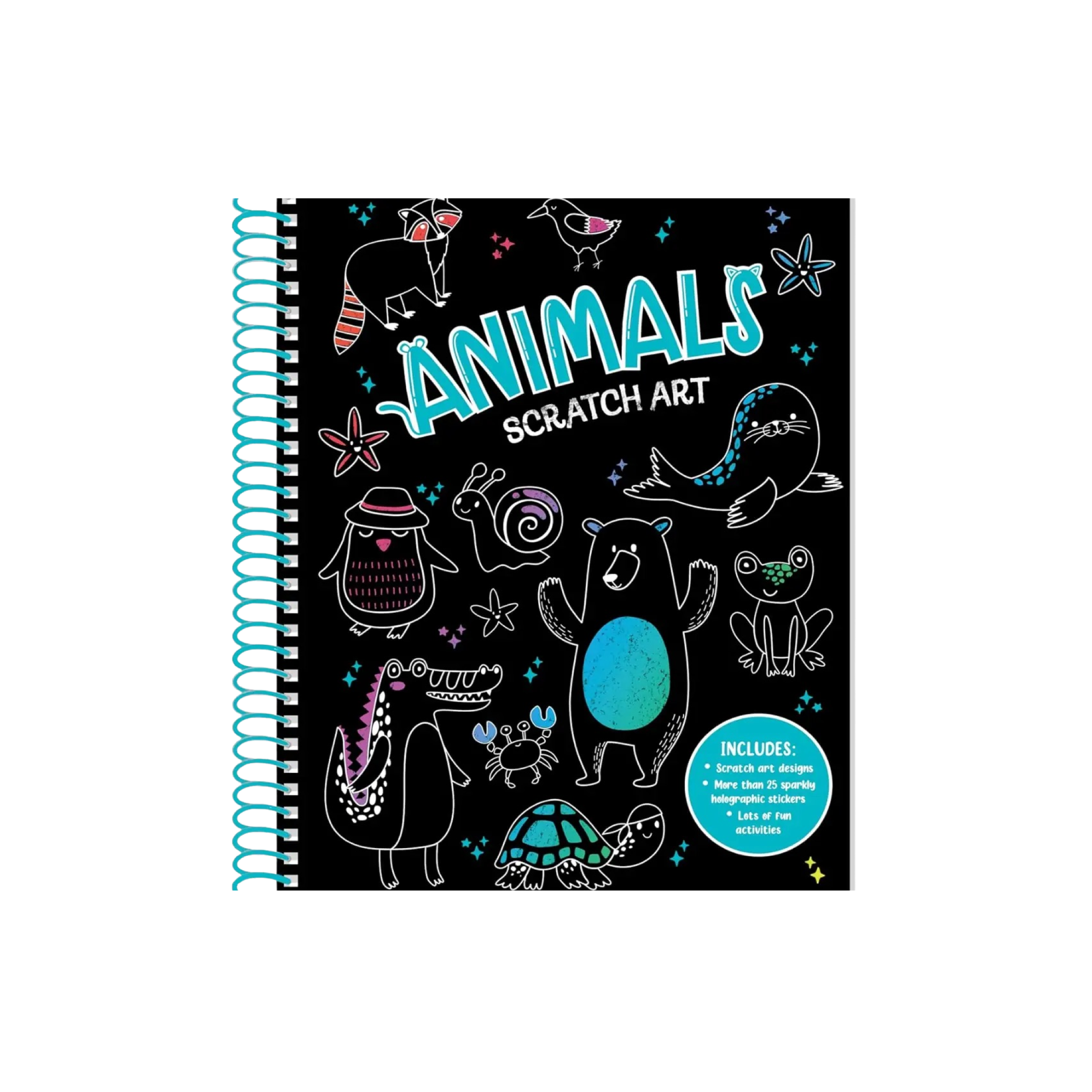 Animal Scratch Art & Activity Pad