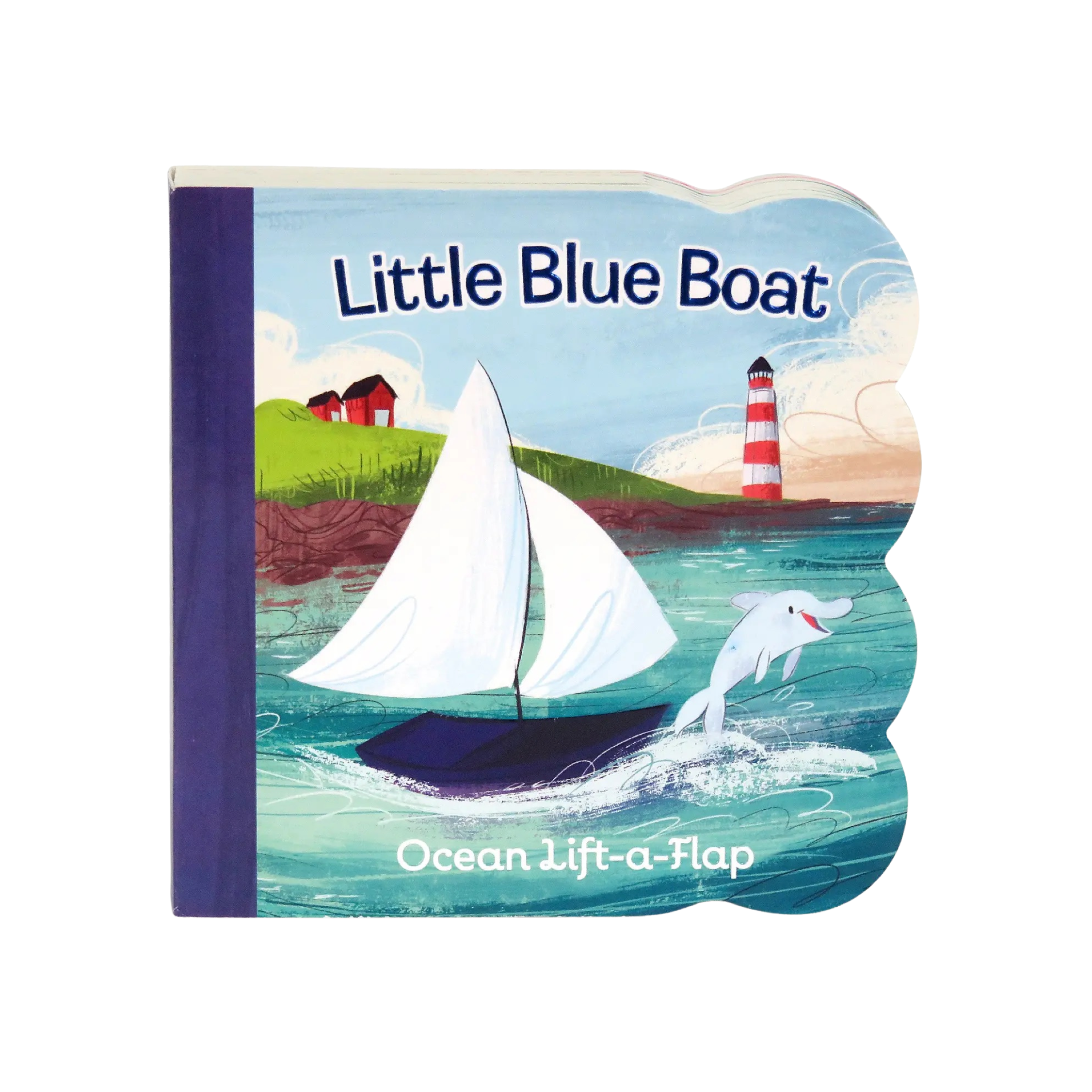 Little Blue Boat Lift A Flap Book