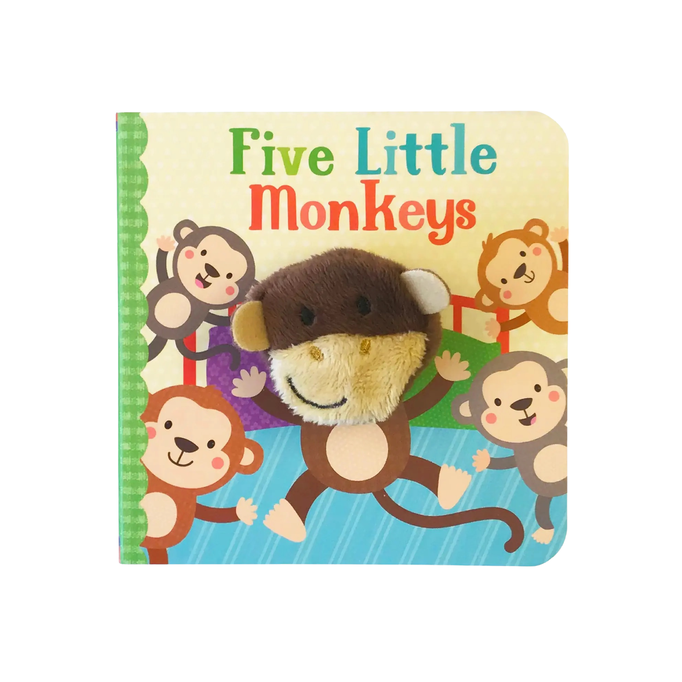 Five Little Monkeys Finger Puppet Book