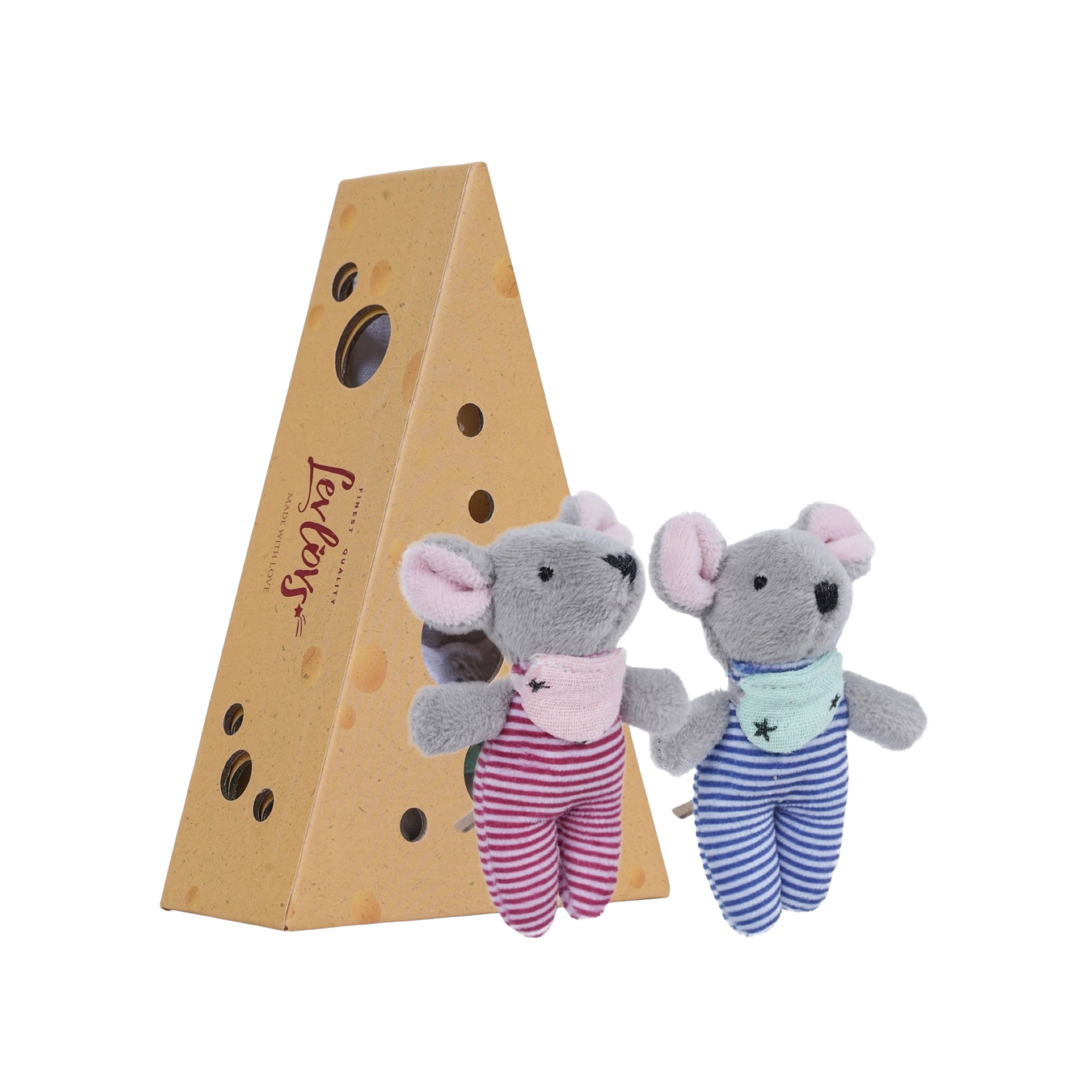 Fluffy Baby Mice In Cheese Box