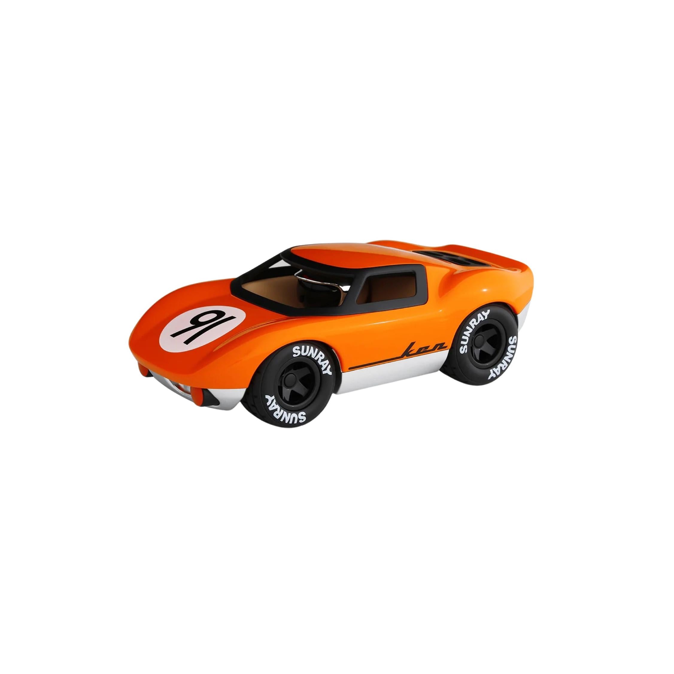 Mini Ken Gibson Orange Car