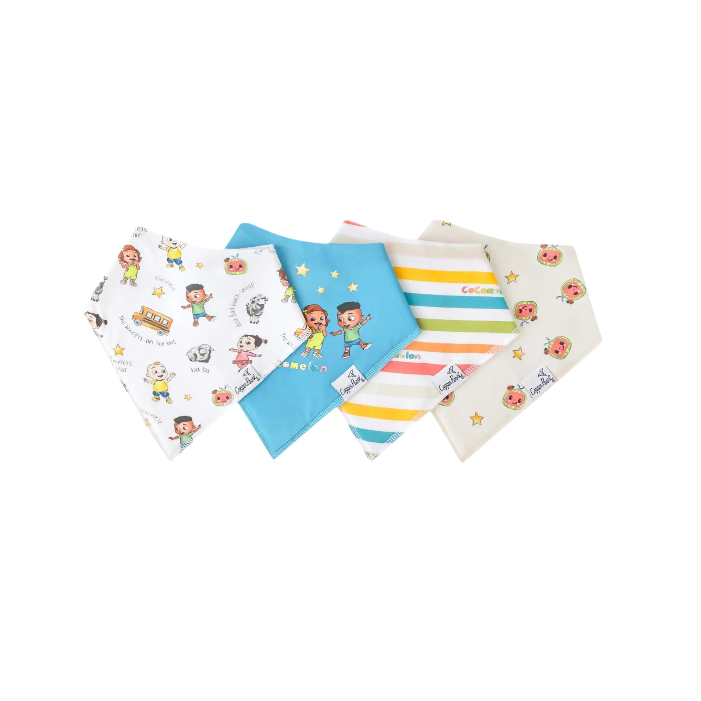 Cocomelon & Friends Bandana Bib Collection