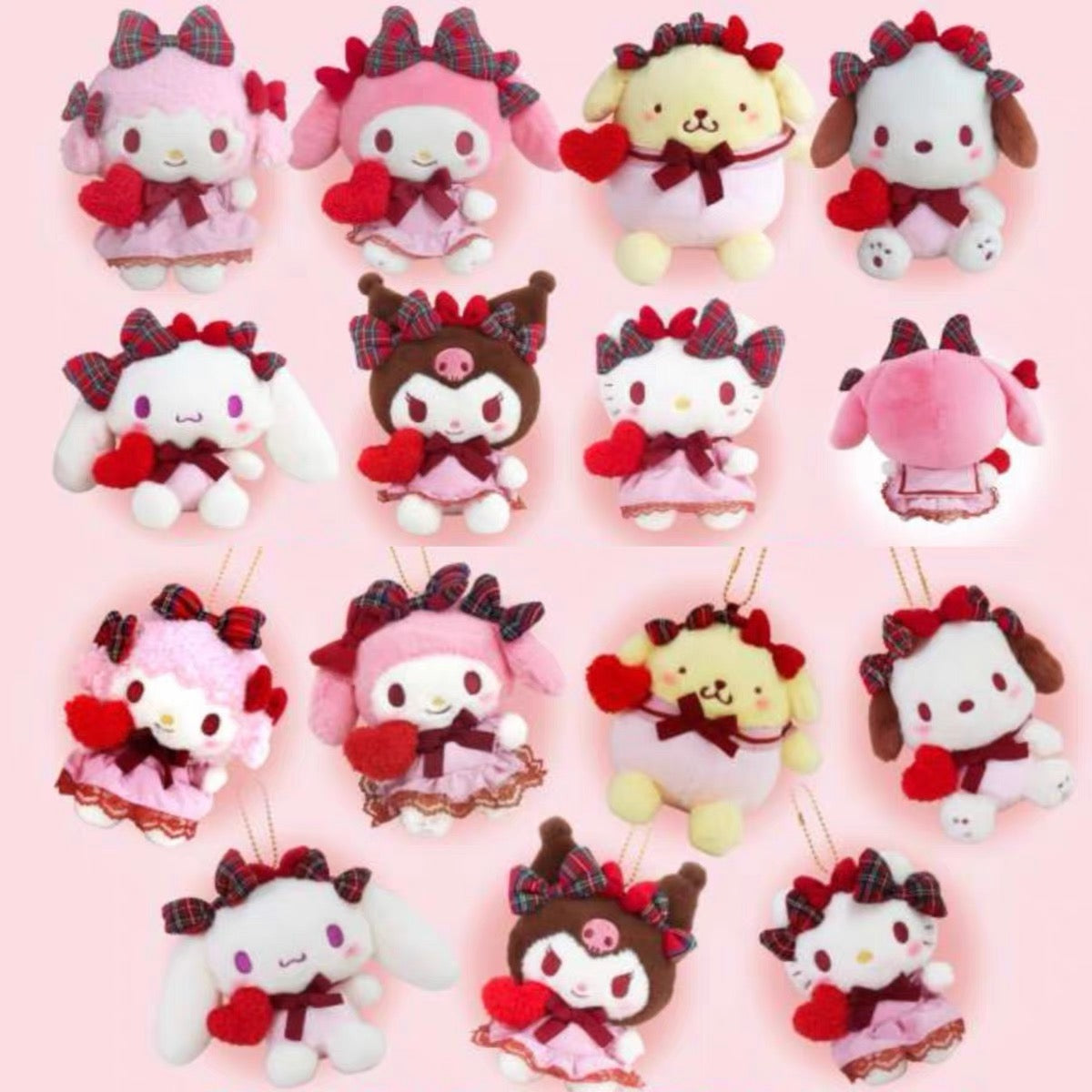 Sanrio Ribbon Love Plushies