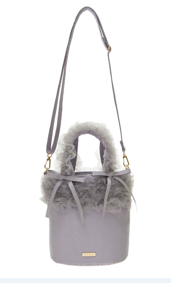 Maison De Fleur Satin Bucket 2 Way Bag