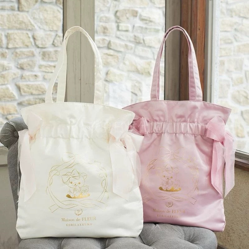 Maison De Fleur Rilakkuma Satin Tote Bag