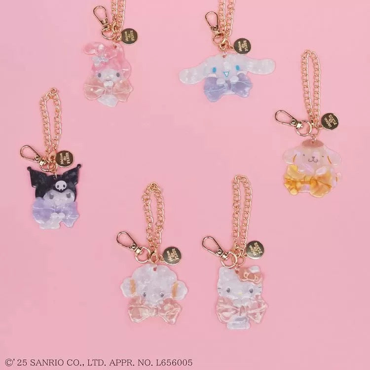 Sanrio x Maison De Fleur Acrylic Bow Bag Charm