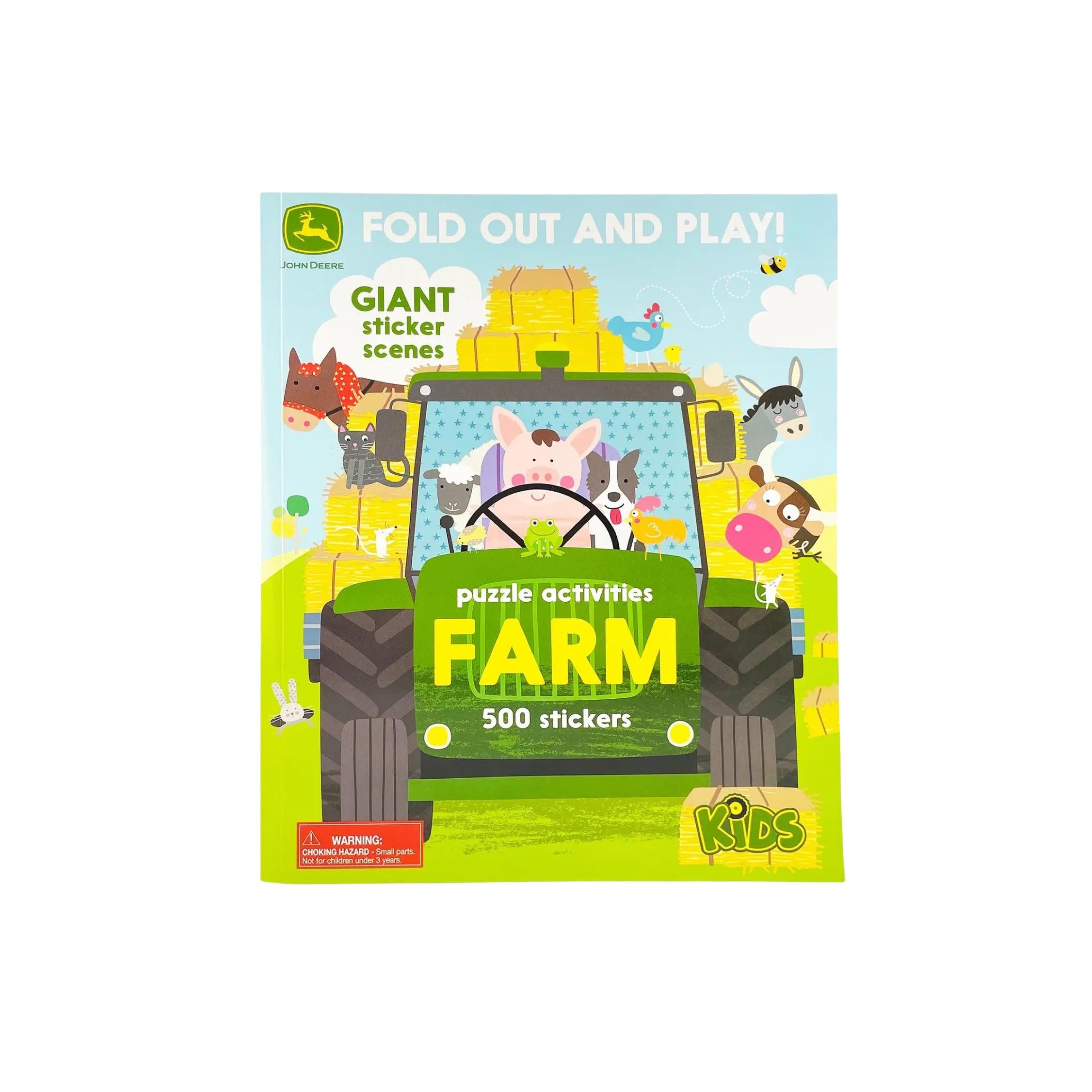 John Deere Sticker & Activity Book
