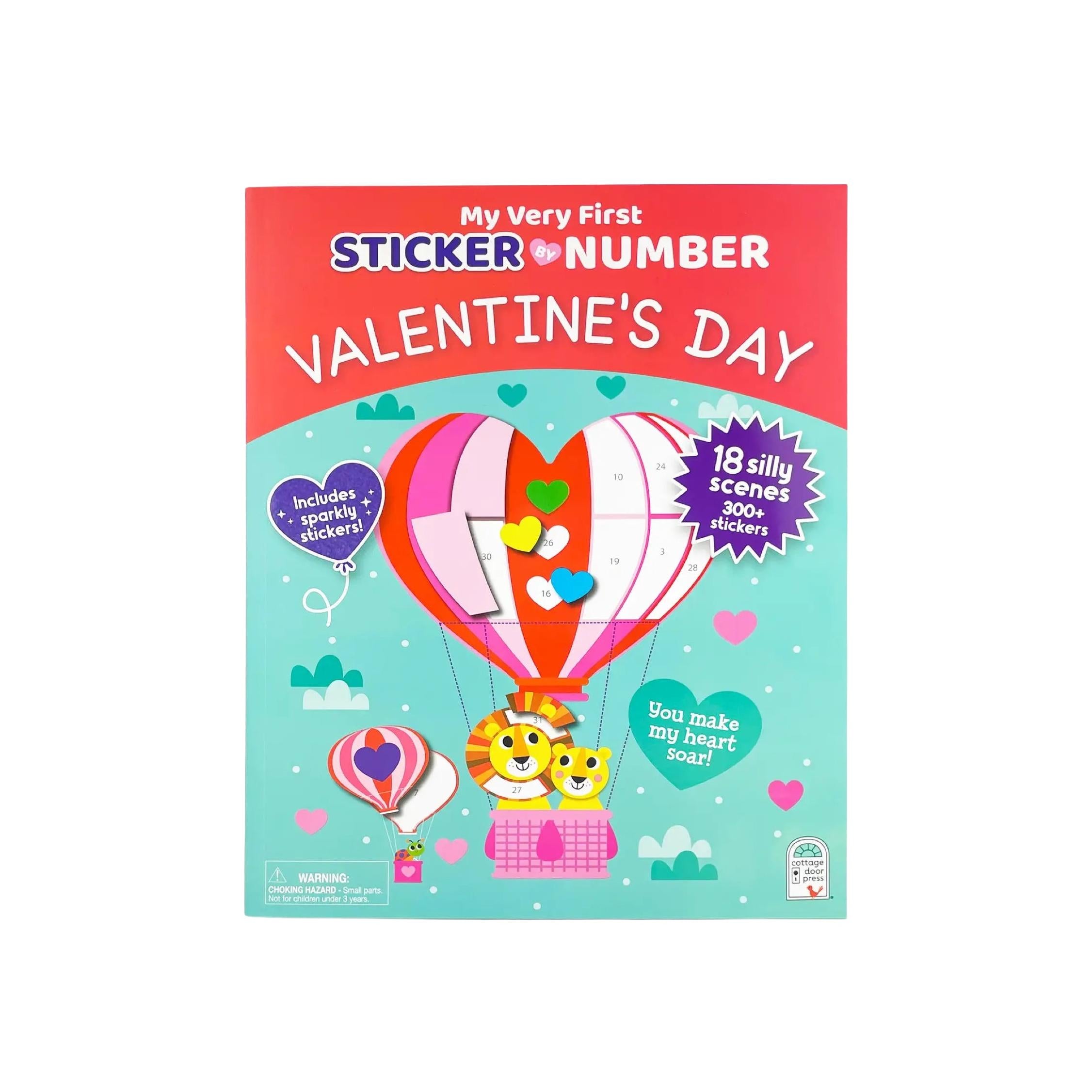 My Very First Sticker By Number Funny Valentine