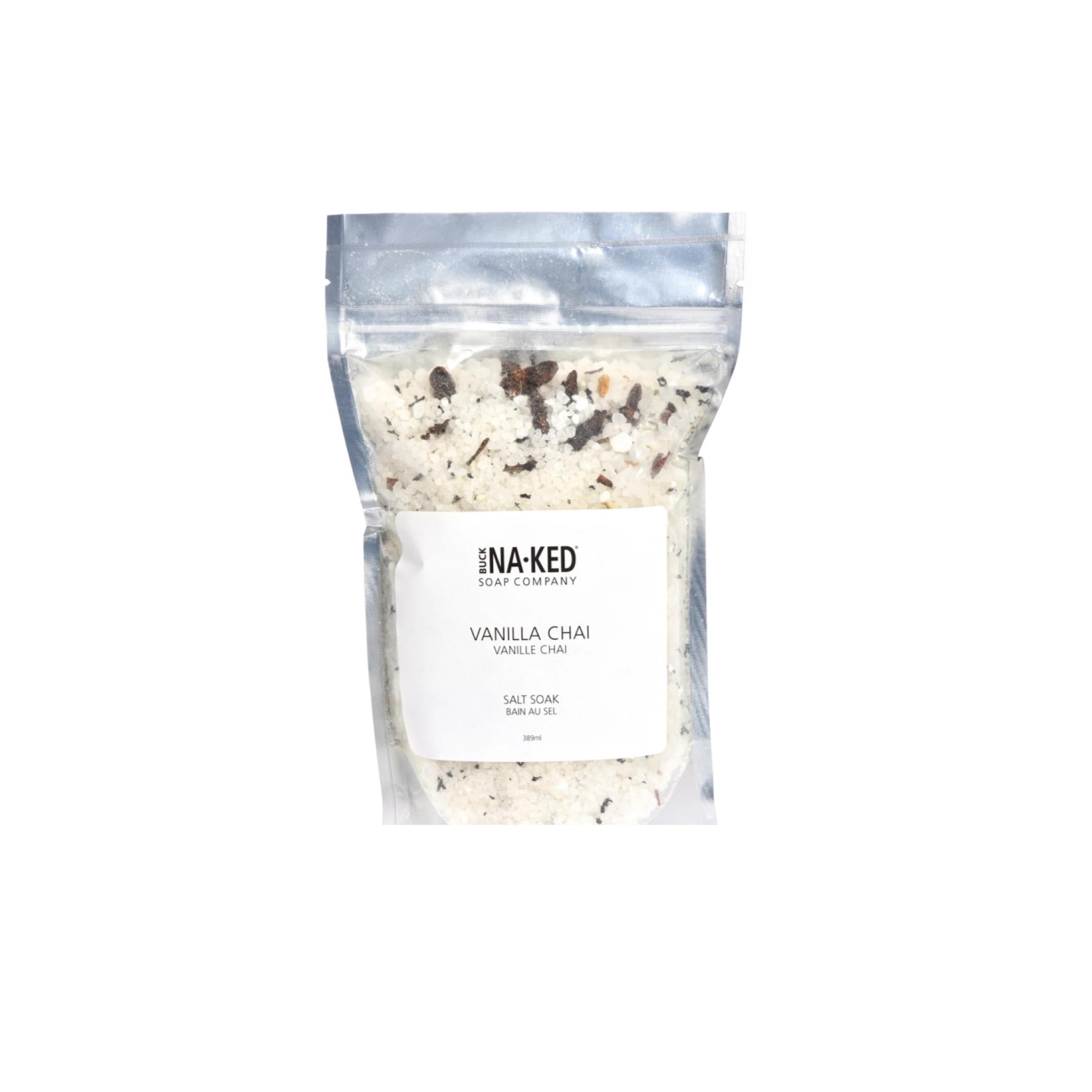 Vanilla Chai Salt Soak