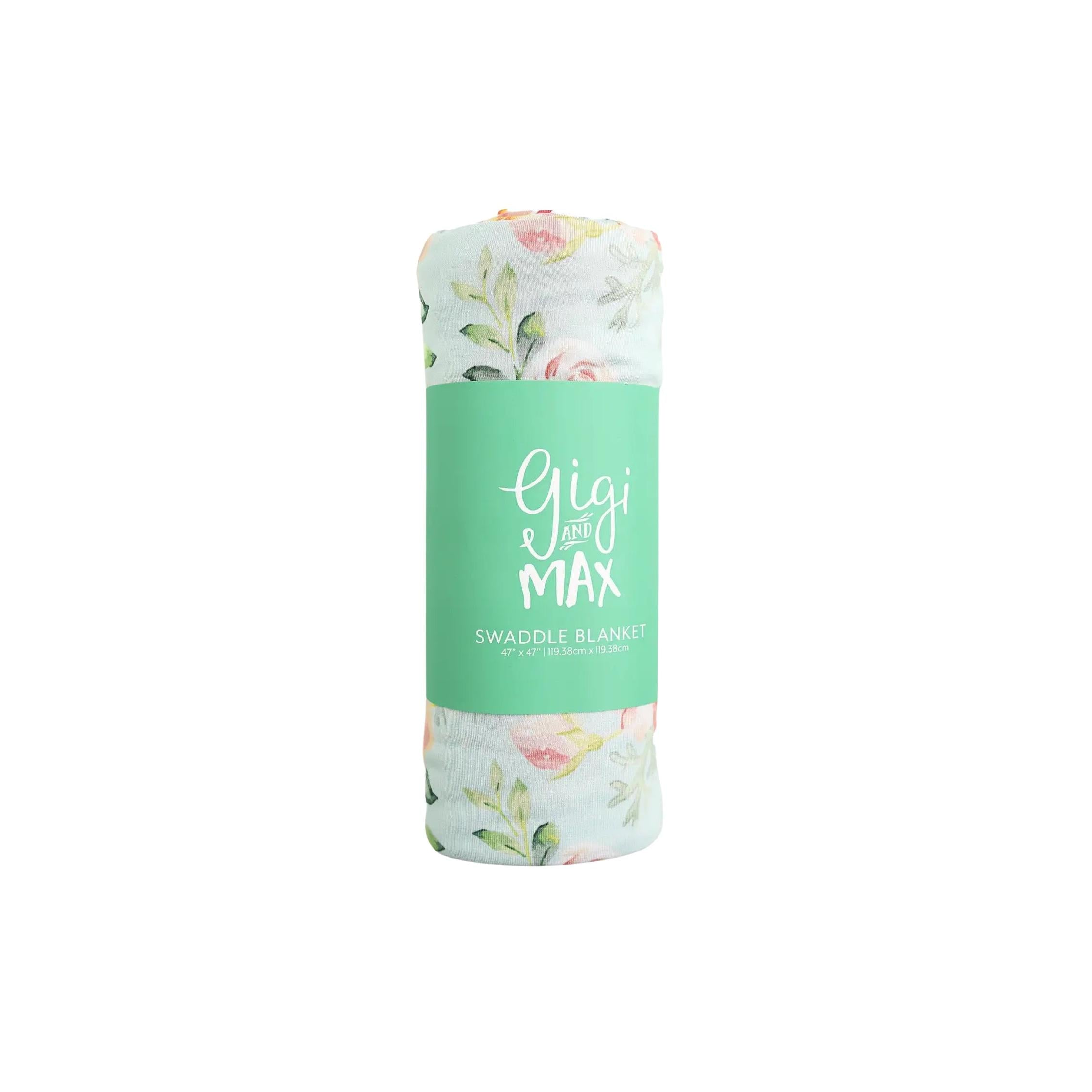 Mae Floral Swaddle Blanket