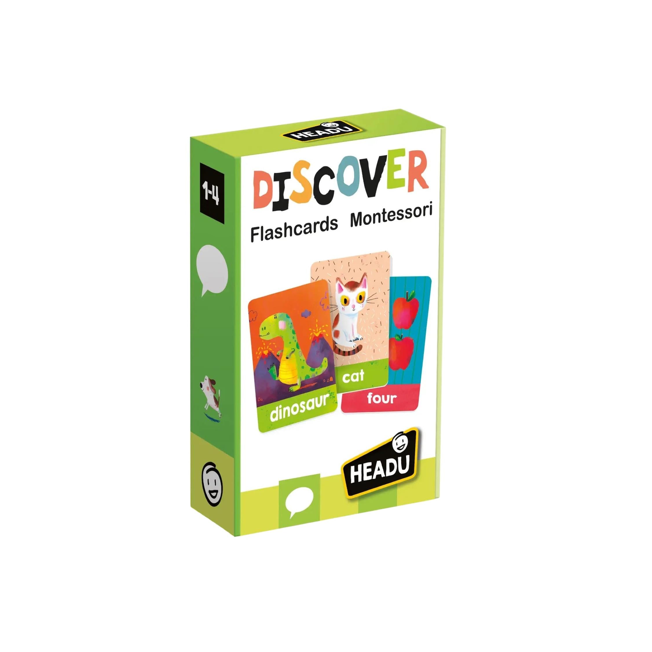Discover Montessori Educational Flash Cards