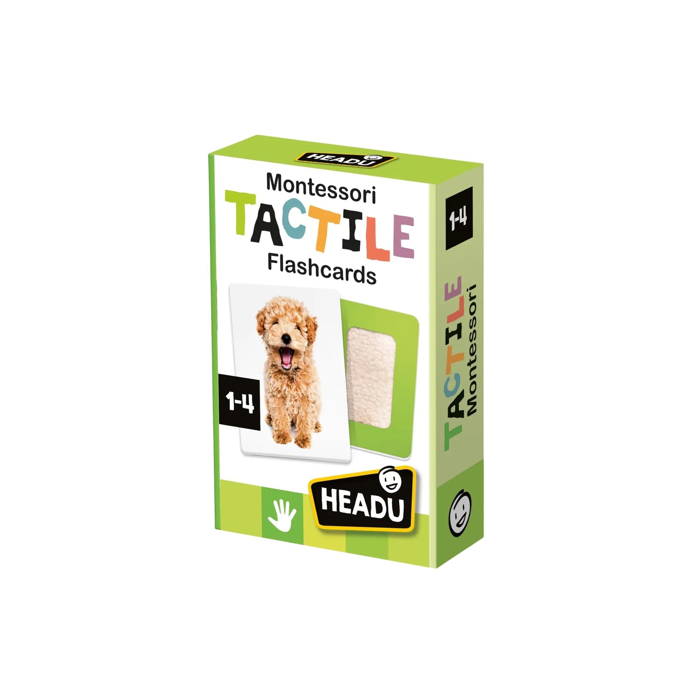Tactile Montessori Educational Flash Cards