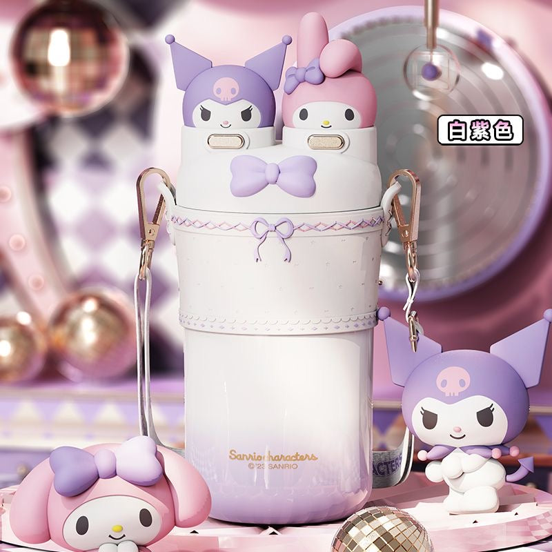 My Melody and Kuromi Thermal Water Bottle